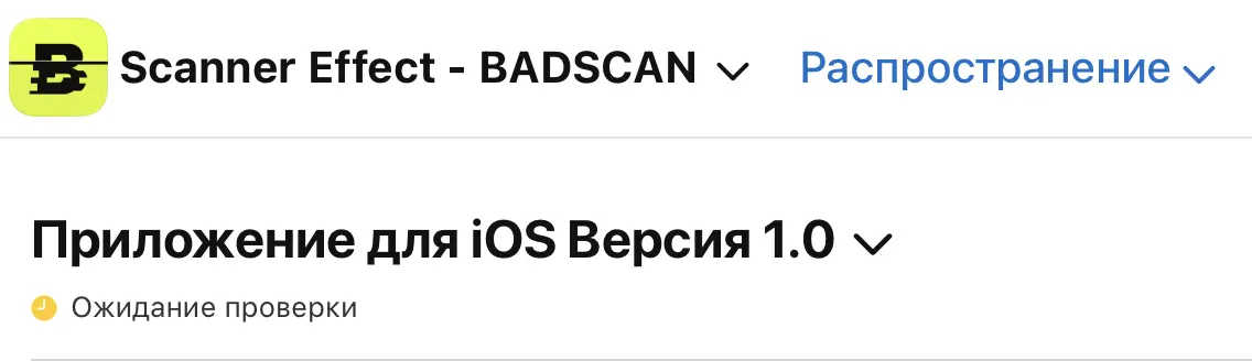 BADSCAN отправлен на рассмотрение в Apple